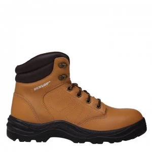 Dunlop Dakota Mens Steel Toe Cap Safety Boots - Honey