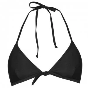 Vero Moda Vero Peace Halter Bikini Top - BLACK
