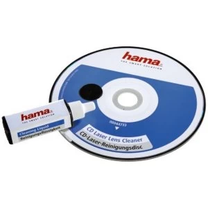 Hama CD Laser Lens Cleaner, with cleaning fluid, individually packed