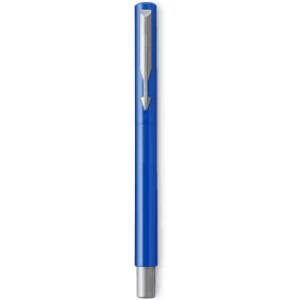 Parker Vector Medium Stainless Steel Trim Fountain Pen - Blue