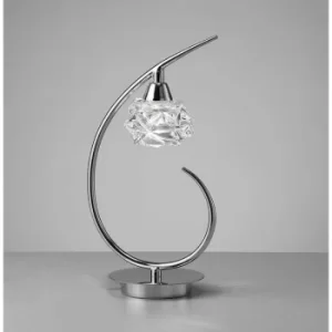 Maremagnum Table Lamp 1 Bulb G9, polished chrome