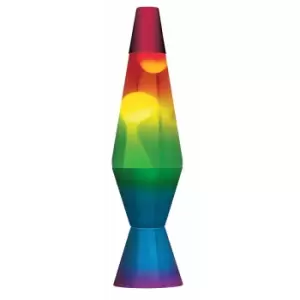 14.5" Rainbow LAVA Lamp