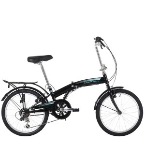 Classic Motion 6-Speed Compact Folding Bike With 20" Wheels