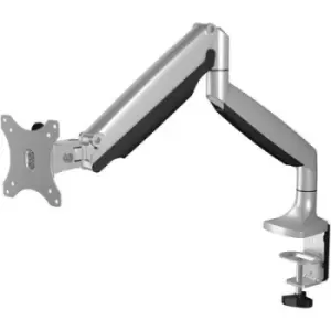 ICY BOX IB-MS503-T 1x Monitor desk mount 25,4cm (10) - 81,3cm (32) Height-adjustable, Tiltable, Swivelling