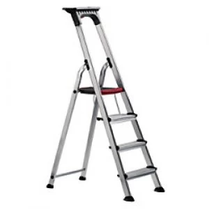 GPC Ladder 4 Steps Aluminium Capacity: 150 kg