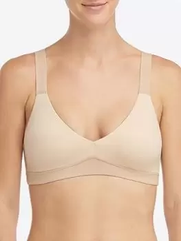 Spanx Non Wired Control Bra - Nude, Nude Size M Women