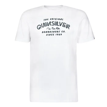 Quiksilver WIDER MILE SS mens T shirt in White - Sizes S,M,XS