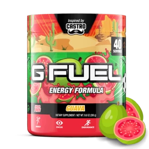 G Fuel Castros Guava Tub (40 Servings) Elite Energy and Endurance Formula
