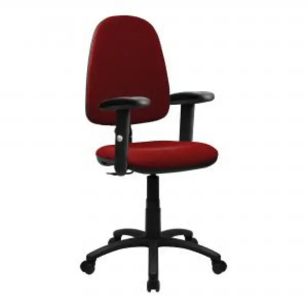 Java Medium Back Operator Chair - Single Lever - Wine BCFI300RD NTDSBCFI300RD