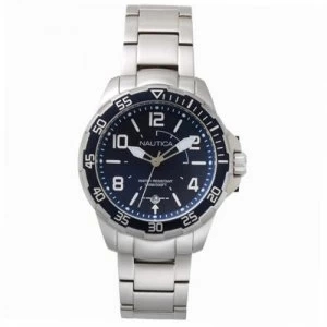 Nautica Mens Pilot House Stainless Steel Watch - NAPPLH004