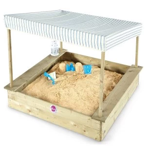 Plum Palm Beach Wooden Sand Pit with Canopy
