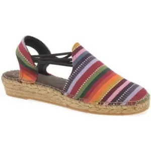 Toni Pons Norma Womens Striped Espadrilles womens Espadrilles / Casual Shoes in Multicolour,4,5,6,7