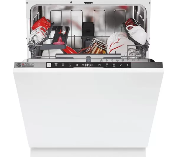 HOOVER HI4C6F0S-80 Full Size Fully Integrated WiFi-enabled Dishwasher