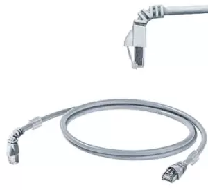 Weidmuller Weidmller Grey Cat6 Cable, S/FTP, Male RJ45/Male RJ45, Terminated, 5m