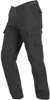 Helstons Cargo Motorcycle Textile Pants, grey, Size 33, grey, Size 33