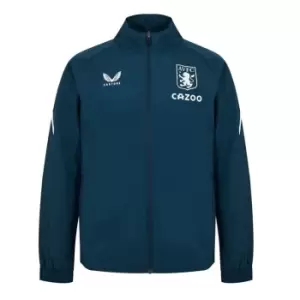Castore Aston Villa Lightweight Travel Jacket Juniors - Blue