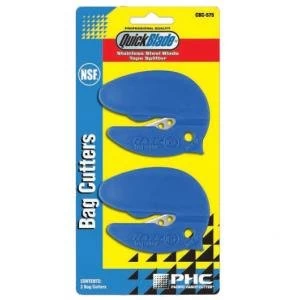 Pacific Handy Cutter NSF Safety Bag Cutter Tape Splitter Blue Ref