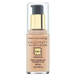 Max Factor All Day Flawless 3 in 1 Foundation Light Ivory 40 Nude