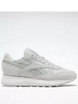 Reebok Classic Leather Sp Shoes, White/Pink, Size 4, Women