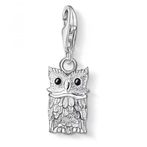 Ladies Thomas Sabo Sterling Silver Charm Club Owl Charm