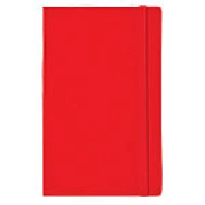 Moleskine Hard Cover Large Notebook Ruled 240 Pages Red