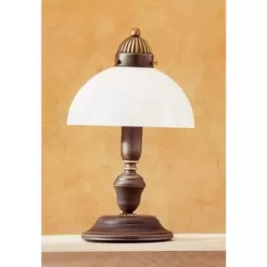 Classic table lamp NONNA antique brass