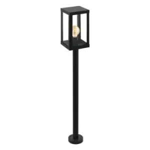 Eglo Alamonte 1 - 1 Light Outdoor Bollard Lantern Black IP44, E27
