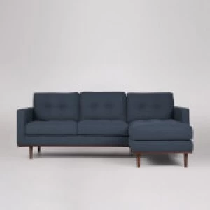 Swoon Berlin Smart Wool Corner Sofa - Right Hand Side - Corner Sofa - Indigo