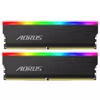 Gigabyte Aorus RGB 16GB (2x8GB) DDR4 PC4-26600C18 3333MHz Dual/Quad Channel Kit
