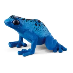Schleich Wild Life Blue Poison Dart Frog Toy Figure, 3 to 8 Years,...