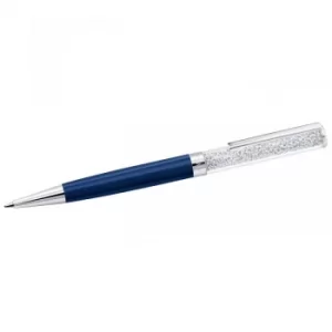 Ladies Swarovski Stainless Steel Crystalline Dark Blue Pen