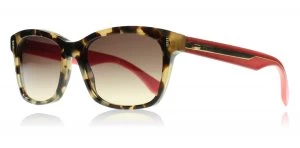Fendi 0086/S Sunglasses Havana / Cherry HK3 53mm