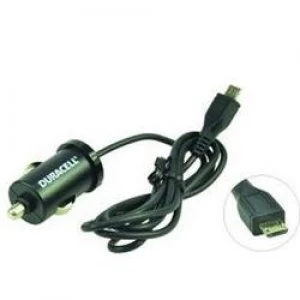 Duracell 1A In-Car Charger With Micro USB Cable