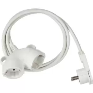 Brennenstuhl 1161820223 Current Cable extension White 3.00 m