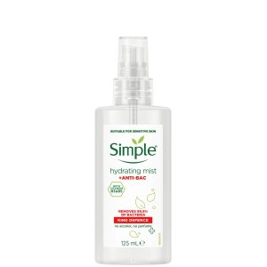 Simple Kind Defence Anti-bac Hydrating Mist Protection 125ml