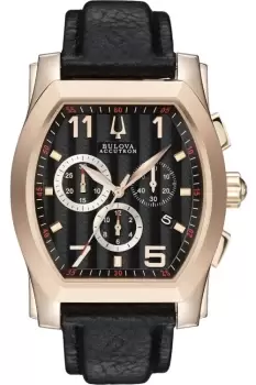Mens Bulova Accutron Stratford Chronograph Watch 64B114