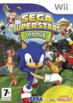 Sega Superstars Tennis Nintendo Wii Game