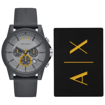 Armani Exchange Outerbanks AX7123 Watch Gift Set