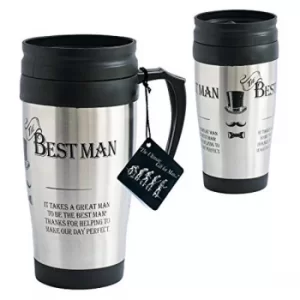 Arora 8888 Ultimate Gift Design Travel Mug-The Best Man, Stainless Steel