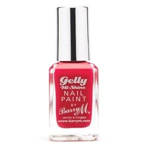 Barry M Gelly Nail Paint Pomegrante Pink