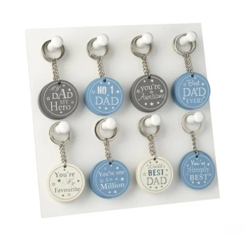 Dad Key Ring Set By Heaven Sends