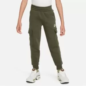 Nike Sportswear Club Fleece Big Kids Cargo Pants - Green