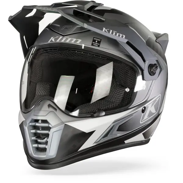 Klim Krios Pro Charger Gray Adventure Helmet Size L