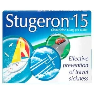 Stugeron Cinnarizine 15mg Tablets 15s