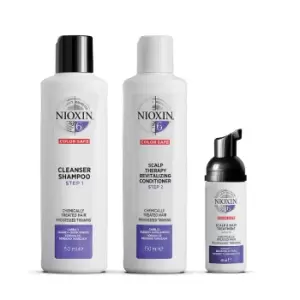 Nioxin Starter Set System 6 For Chemically Treated Hair 150ml + 150ml + 40ml