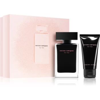 Narciso Rodriguez For Her Gift Set 50ml Eau de Toilette + 50ml Body Lotion