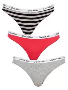 Calvin Klein 3 Pack Brief - Multi, Size L, Women