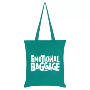 Grindstore Emotional Baggage Tote Bag (One Size) (Emerald Green)