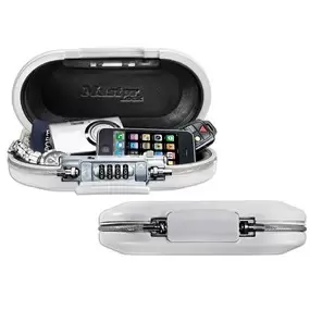 Masterlock 5900EURDWHT - Portable safe - Metallic White -...