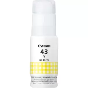 Canon 4689C001/GI-43Y Ink bottle yellow 3800 Photos 60ml for Canon...